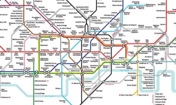 mappa metropolitane Londra